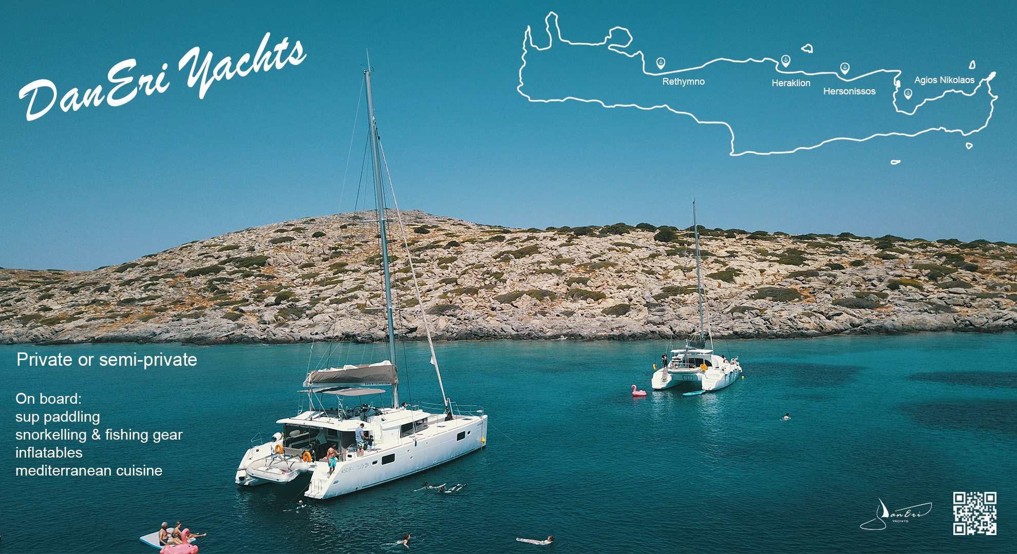 Sail away with DanEri Yachts and enjoy the best of the sea.