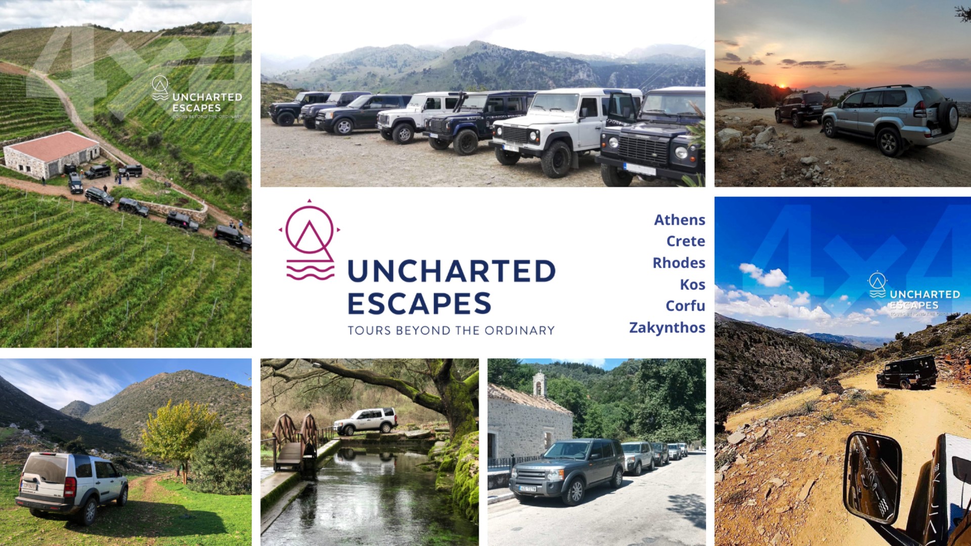 Experience Greece’s heritage, culture, and hospitality with Uncharted Escapes. Enjoy safari tours an